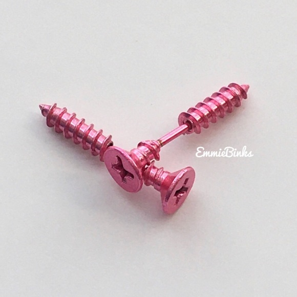 New 2 PAIR New Colors Stainless Steel | Easy To Wear | Trendy Design | Punk - Picture 8 of 16